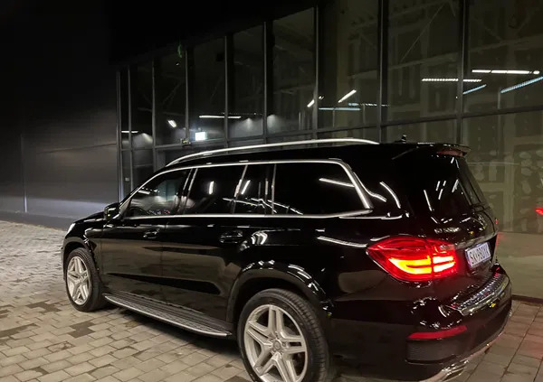 śląskie Mercedes-Benz GL cena 178000 przebieg: 99780, rok produkcji 2013 z Katowice